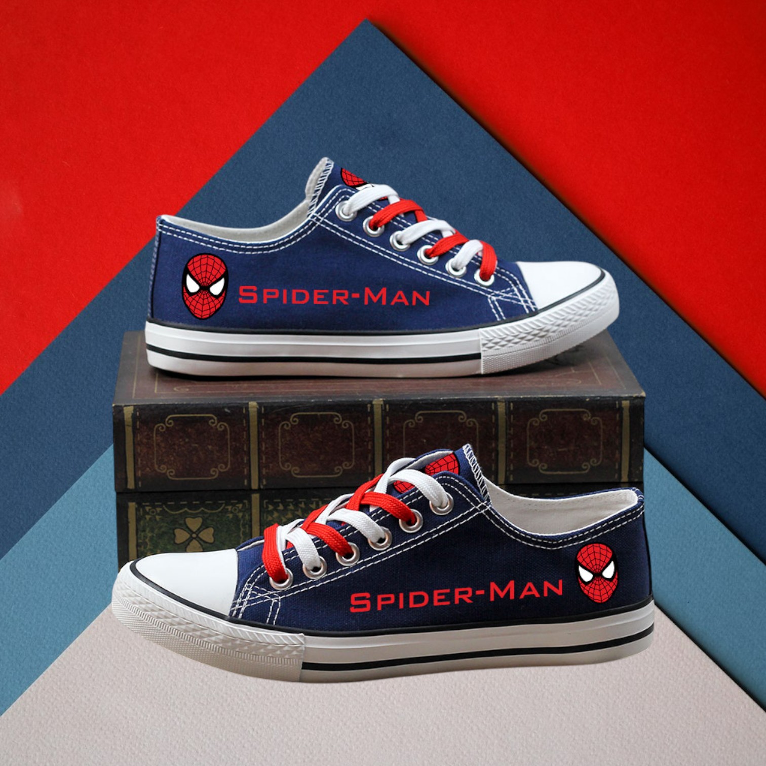 Spider-Man Canvas Low Top Shoe – A Perfect Gift for Superhero Fans (Copy)