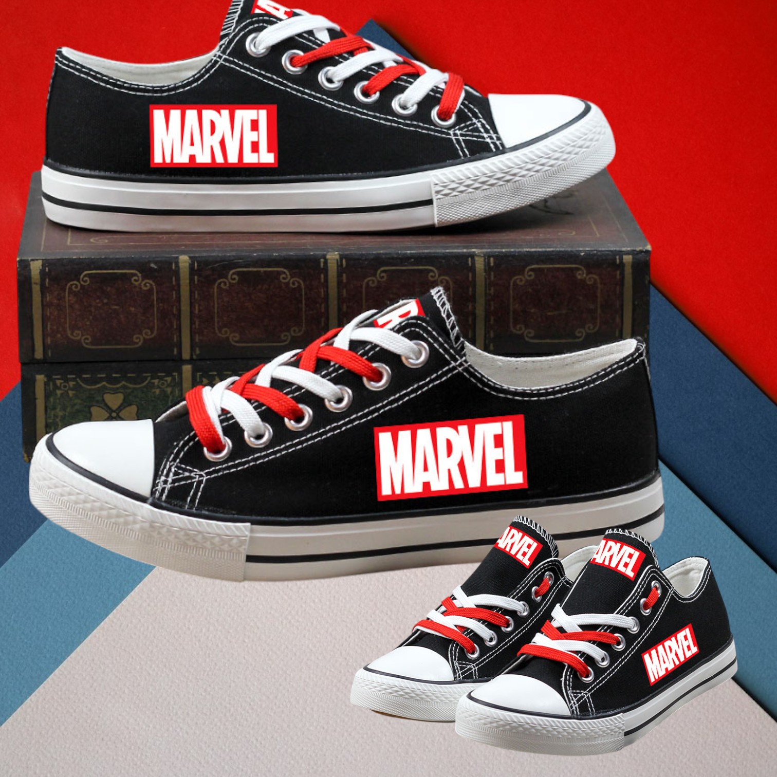 Quicksilver Canvas Low Top Shoes (Copy)