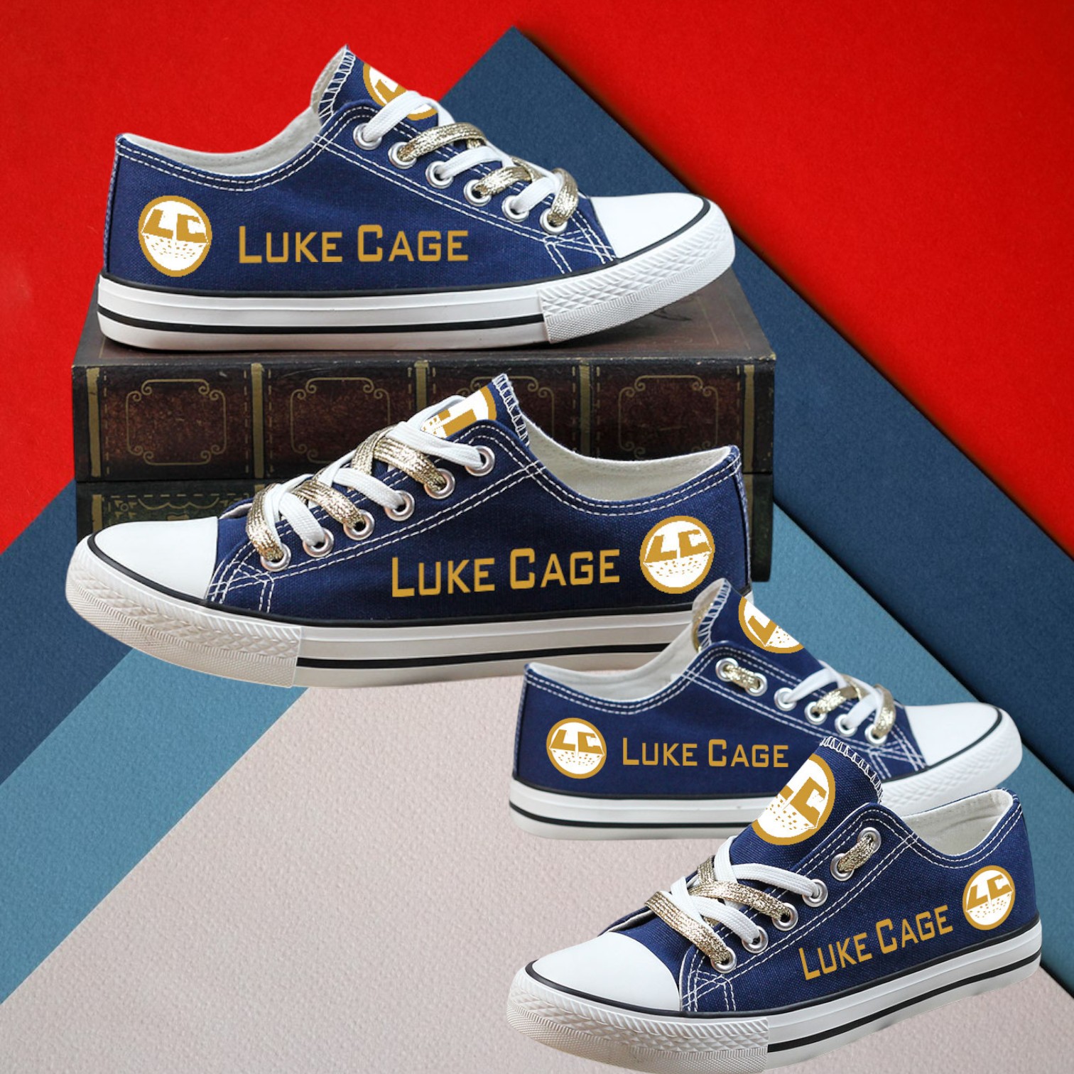 Ms. Marvel Canvas Low Top Shoes (Copy)