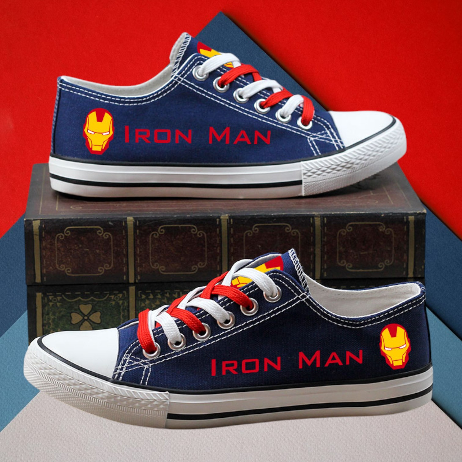 Ms. Marvel Canvas Low Top Shoes (Copy)