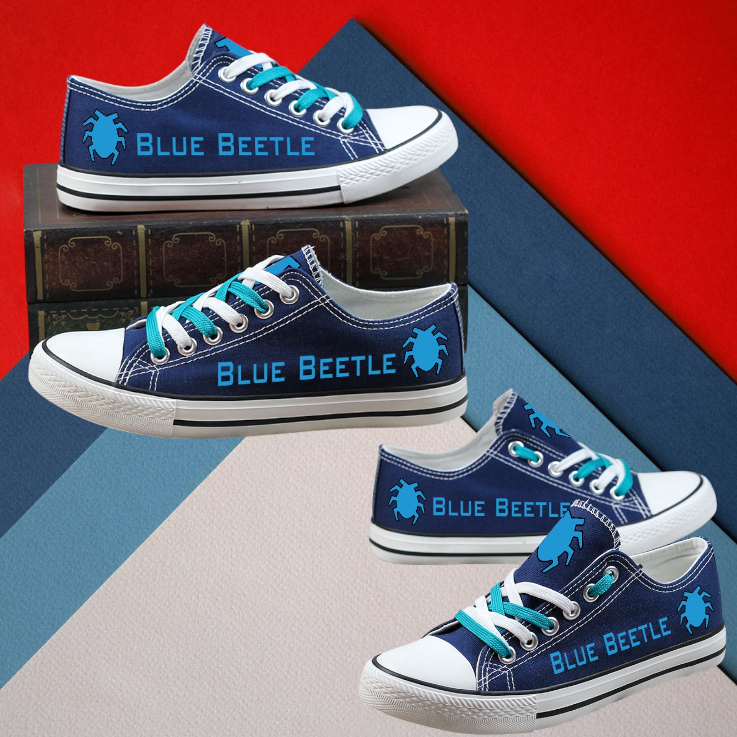 Firestorm Low Top Shoes for DC Hero Fan (Copy)