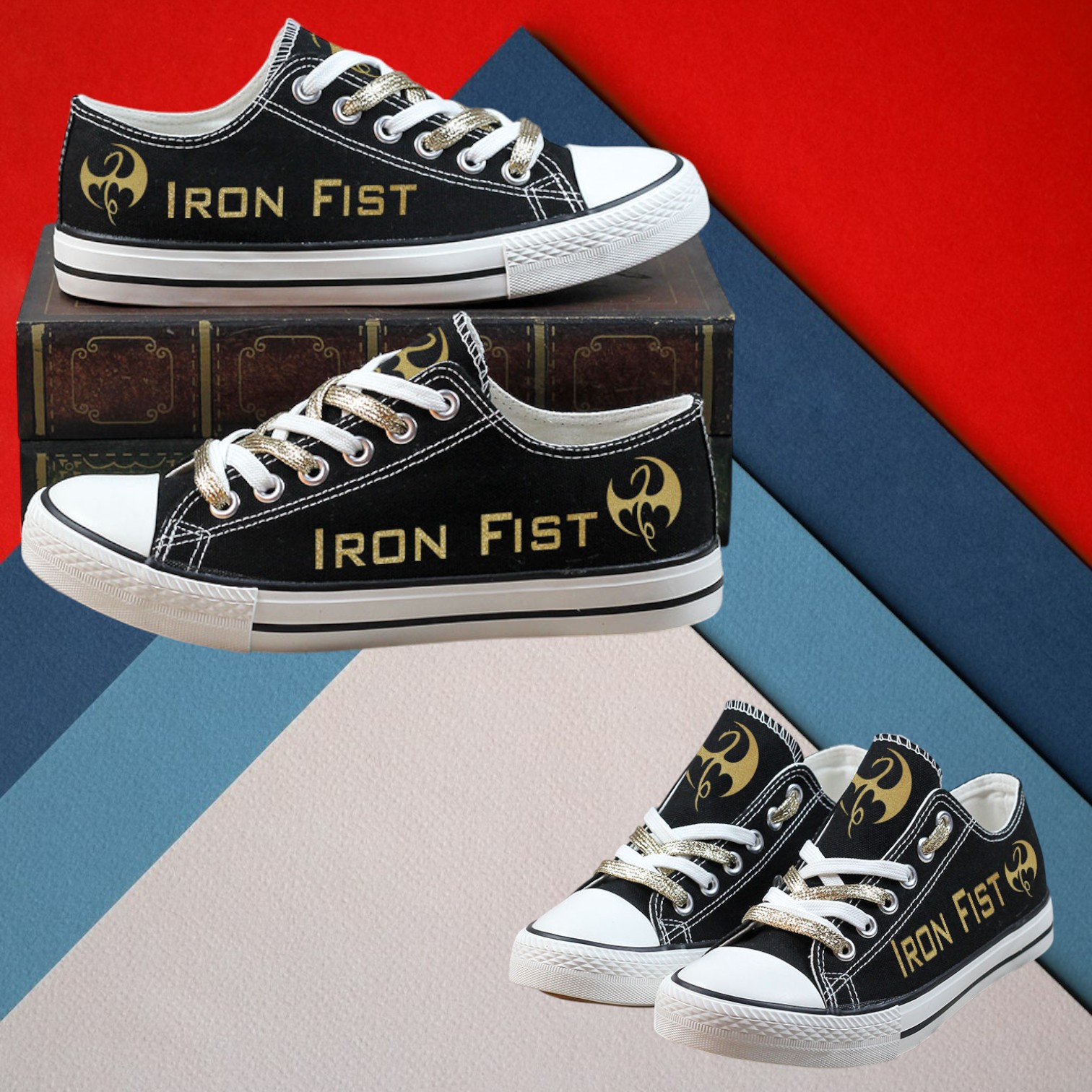 The Iron Fist Low Top Shoes