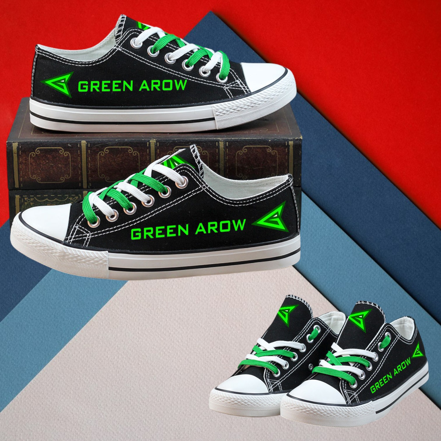 The Invisible Woman Low Top Shoes (Copy)