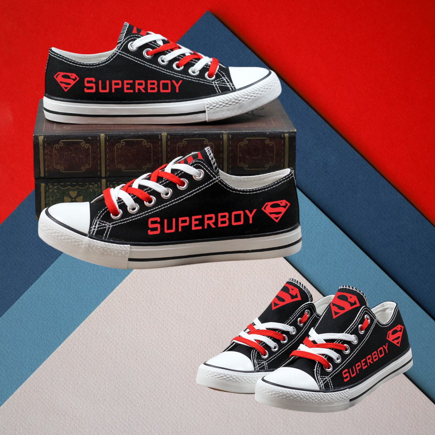 The Batgirl Low Top Shoes for DC fans (Copy)