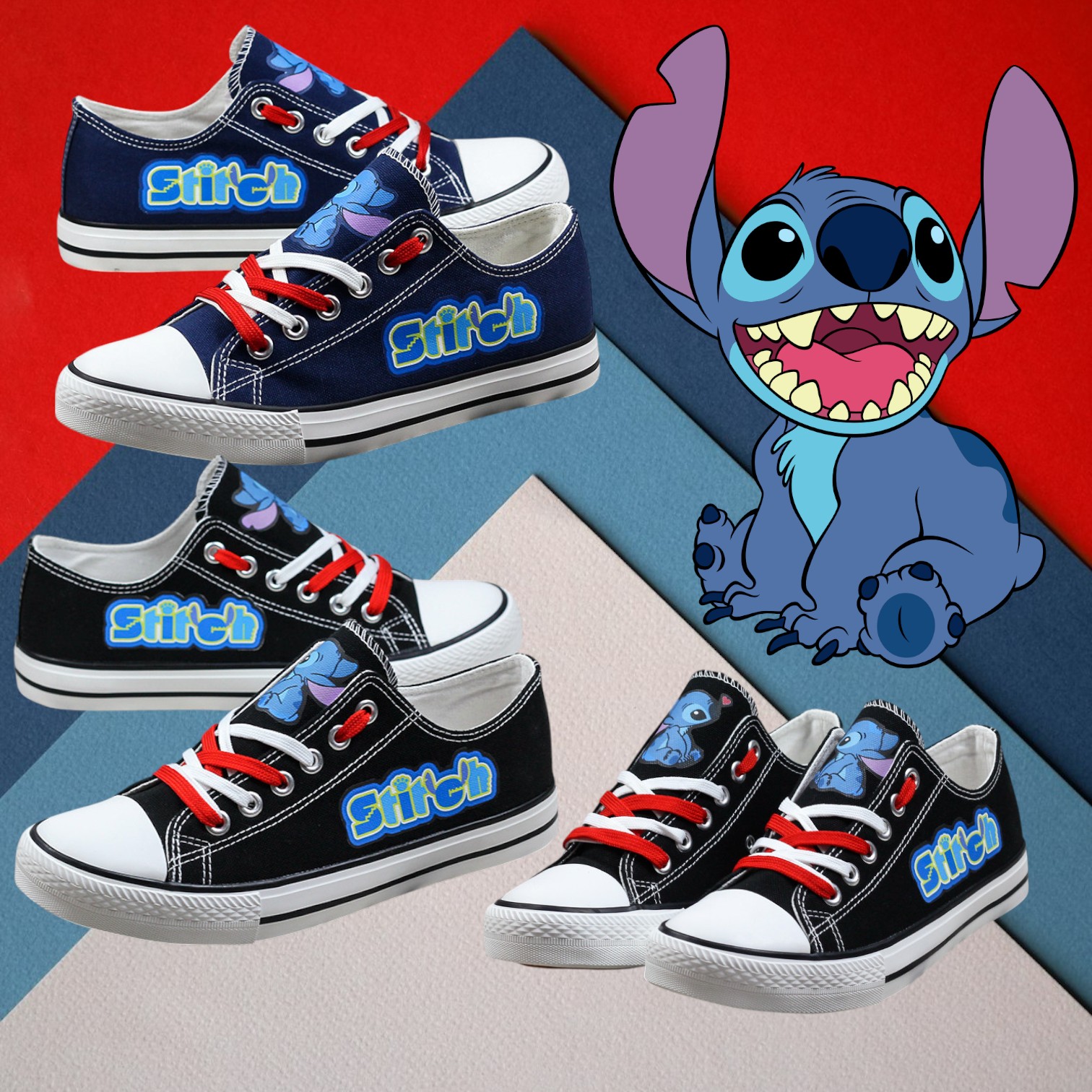 The Lilo & Stitch Low Top Shoes for Ohana-Loving Fans (Copy) The Lilo & Stitch Low Top Shoes for Ohana-Loving Fans (Copy)
