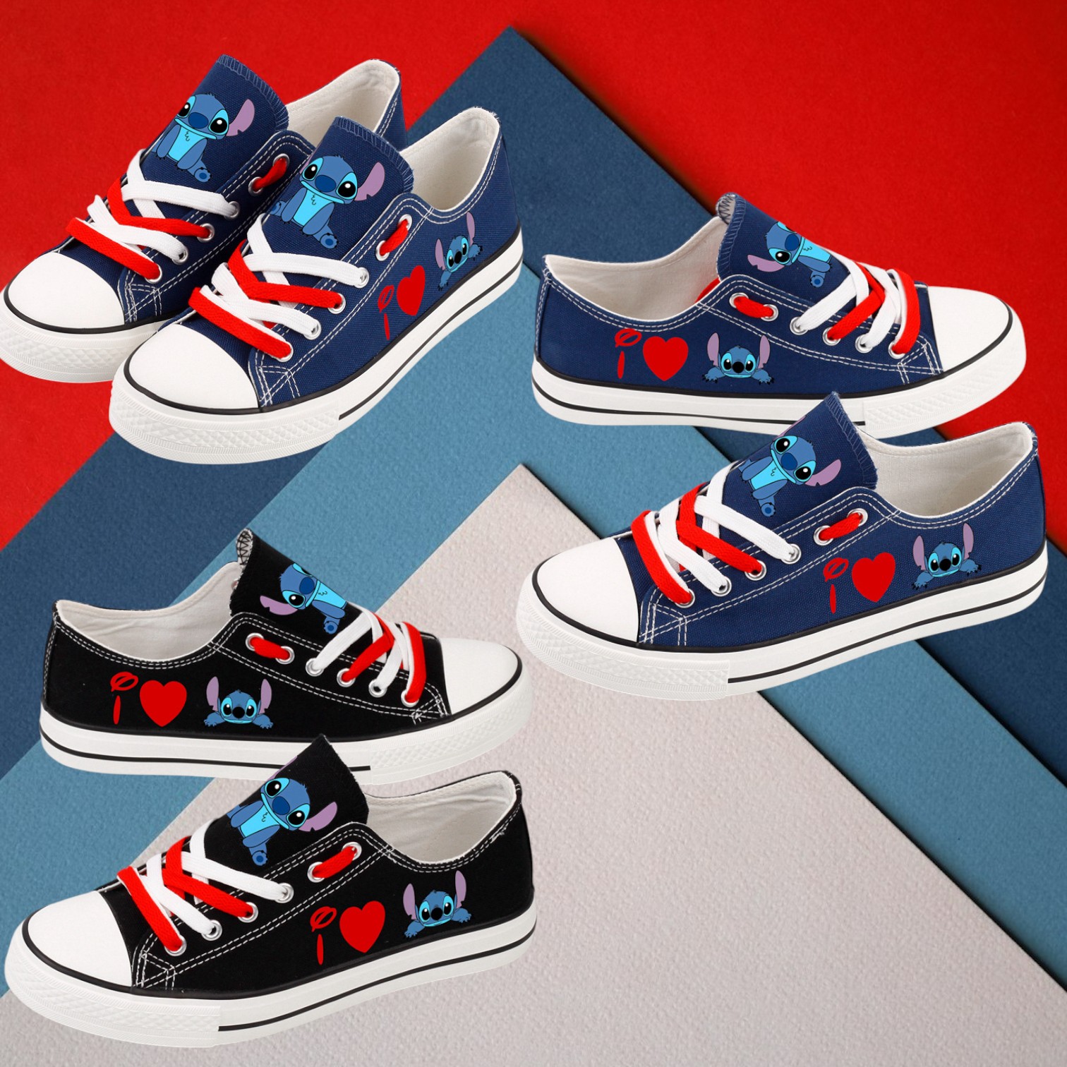 The Lilo & Stitch Low Top Shoes for Ohana-Loving Fans (Copy) The Lilo & Stitch Low Top Shoes for Ohana-Loving Fans (Copy)
