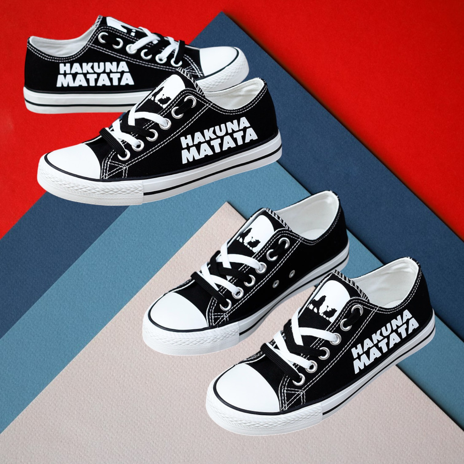 The Lion King Hakuna Matata Low Top Shoes for Disney Fans The Lion King Hakuna Matata Low Top Shoes for Disney Fans